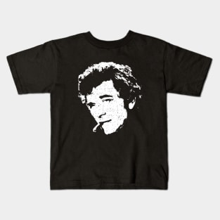 Columbo Smoking - Peter Falk Kids T-Shirt